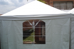 Alquiler Carpa 4x4mts con cortinas