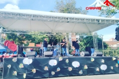 Alquiler tarima 12x6mts, techo 12x6mts, sonido.
