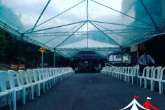 Alquiler 2 carpas 12x6mts transparentes.