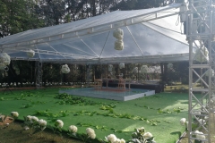 Techo 24x12mts lona transparente