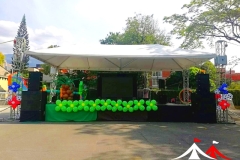Alquiler techo 12x6 mts, tarima, pantalla led y sonido - Medellín